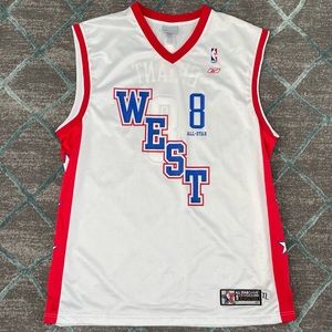Reebok Kobe Bryant Western All-Stars Number 8 Jersey Lakers 2004 Vintage
